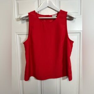 J. Crew Vibrant Red Tank Top
